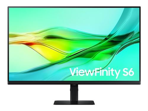 Samsung ViewFinity S6 S32D604UAU - S60UD Series - écran LED - USB - 32" (31.5" visualisable) - 2560 x 1440 QHD @ 100 Hz - IPS - 350 cd/m² - 1000:1 - H