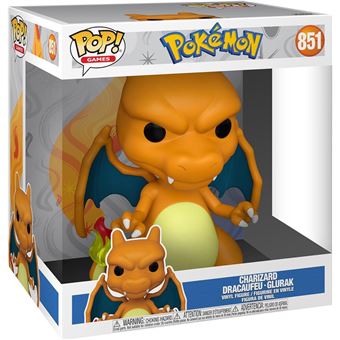 Figurine Funko Pop! Jumbo - Pokemon - Dracaufeu (emea)