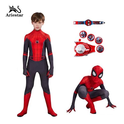 Costume Spiderman enfant cagoule