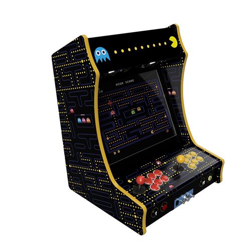 Fabulous Arcade - Borne Arcade Format Bartop Ecran 19 Haut de Gamme Joystiks Boutons SANWA Modéle RETRO E