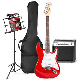 Rocktile kit de construction de guitare électrique style Double Cut