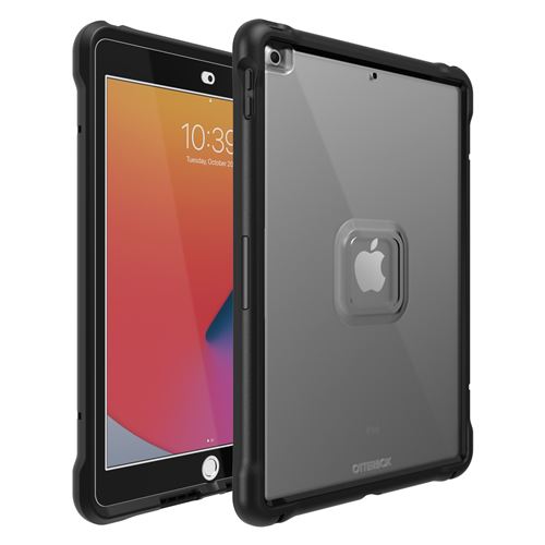 OtterBox UnlimitEd ProPack - Boîtier de protection pour tablette - clair, cristal noir - pour Apple 10.2-inch iPad (7ème génération, 8ème génération, 9ème génération)