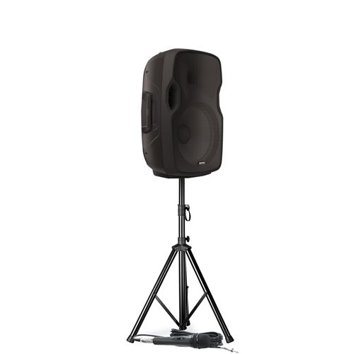 Non Communiqué Enceinte Autonome Gemini As 08 Togo - 500W - Active Sur Batterie Usb/Bluetooth/Aux/Sd Avec Microphone, Sonorisation Dj Pa Pied