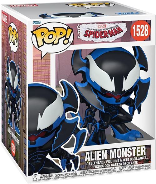 Non Communiqué Figurine Funko Pop! N°1528 | Spider-Man | Alien Monster