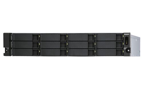  QNAP TL-R1200S-RP - Baie de disques - 12 Baies (SATA-600) - SATA 6Gb/s (externe) - rack-montable - 2U 