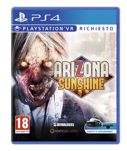 Sony Arizona Sunshine Standard Anglais, Italien PlayStation 4