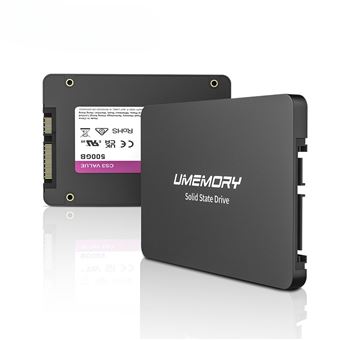 UMEMORY Disque SSD Interne 2.5" SATA III-Série CS3 Value-250Go-Vitesse Lecture jusqu'à 500Mo/s - Pour PC Portable et Ordinateur de Bureau - 1