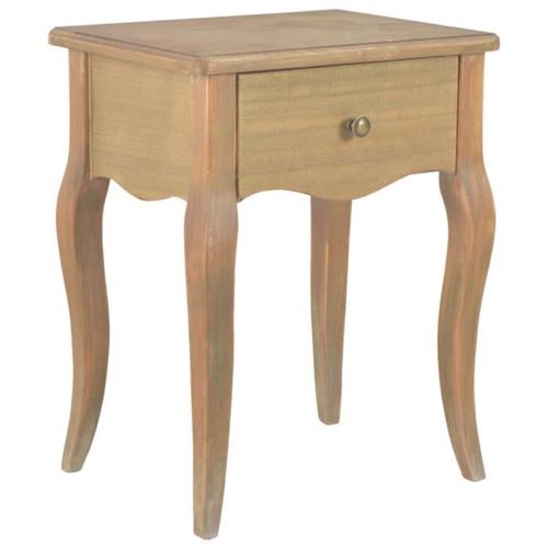 vidaXL Table de chevet 40 x 30 x 50 cm Bois de pin massif