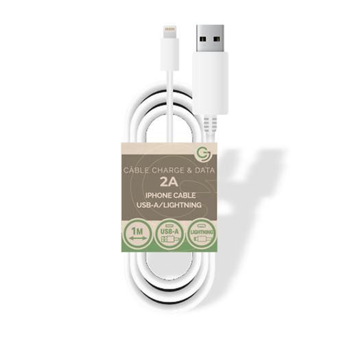 Câble Pour Iphone 1m - Blanc État correct -  reconditionné disponible sur Fnac