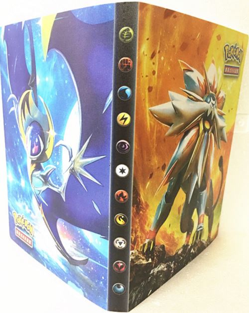 Cahier range-cartes Album Livre Liste collection pour 112 cartes jeux de société pokémon pokemon jouets modèle sun section