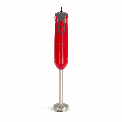 Livoo Mixeur plongeant Rouge