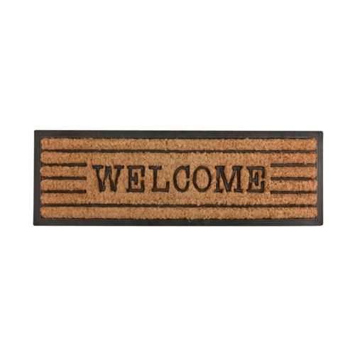 Esschert Design - Tapis en fibres de coco inscription Welcome