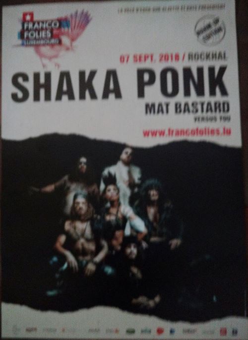Shaka Ponk - 2018 - AFFICHE
