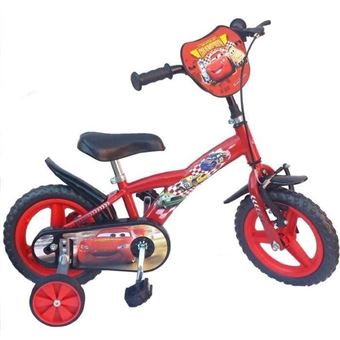 Cars Velo Enfant Garcon 12 3 5 Ans Rouge Velos Achat Prix Fnac