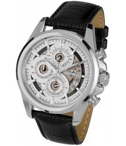 Jacques Lemans 1-1847B - Chronographe - Chronographe