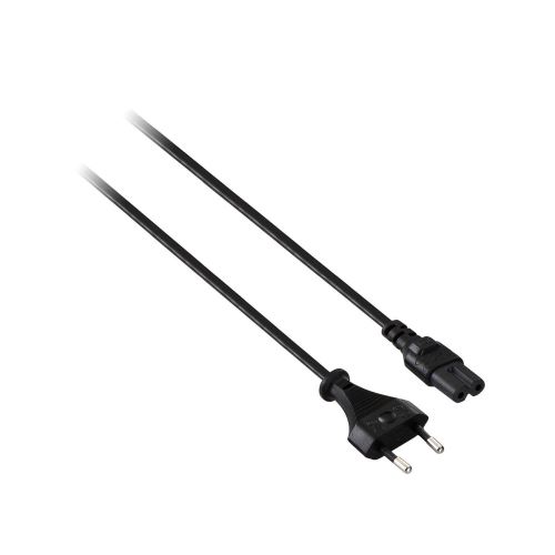 3GO C8 câble électrique Noir 1 m CEE7/16 Coupleur C8 - Cables électriques (1 m, Male Connector/Female Connector, CEE7/16, Coupleur C8, Noir)