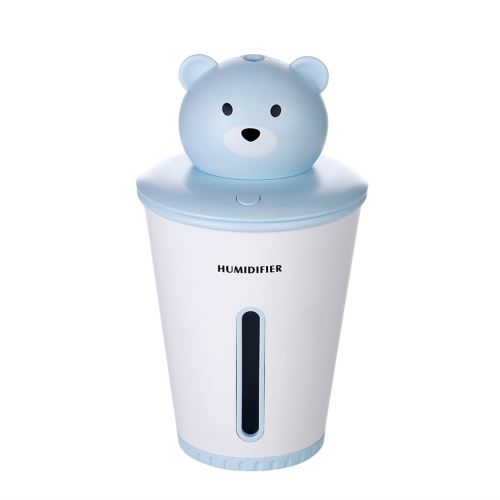 Humidifie Humidificateur Automatique Brouillard Veilleuse Humidificateur Mini Bureau Purificateur D'Air Bleu Pl275