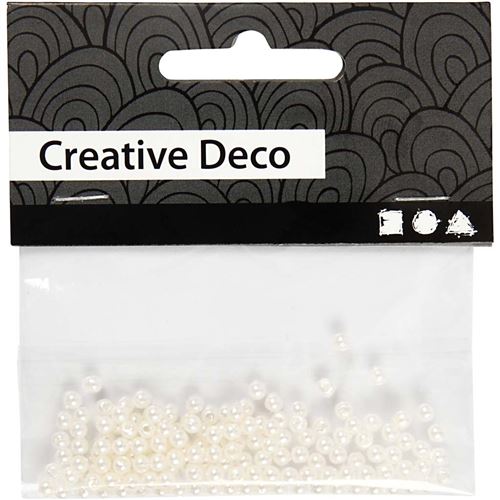 Creotime perles Creative Deco 150 pièces nacre