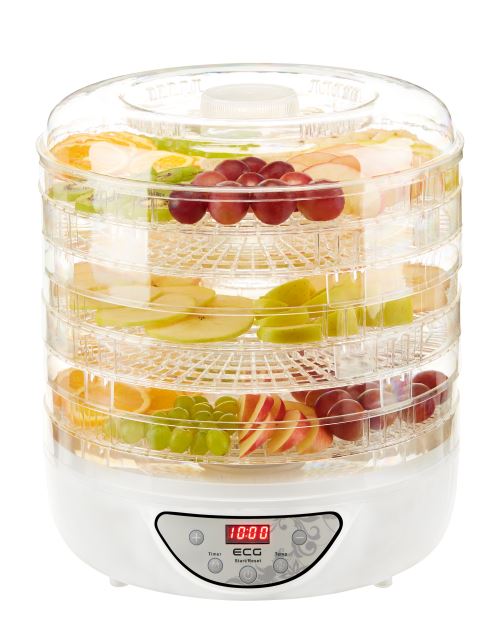 ECG SO 570 - Déshydrateur d'aliments - 5 niveaux - écran LED - minuterie