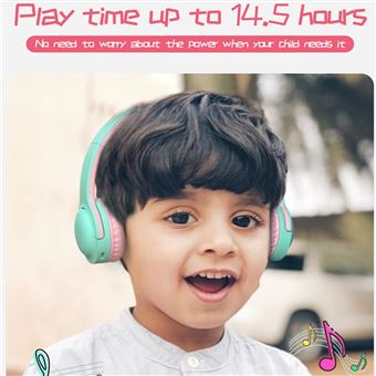 Casque Picun E3 sans Fil Bluetooth 5.0 pour Enfants avec Volume Limite 93dB Pliable Stereo sur l Oreille pour Telephone PC Ordinateur Casque audio Achat prix fnac