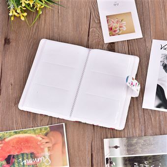 Album Photo Mini 3 Pouces – 96 Poches Pour Photos Instax Mini, Sofort, Lomo – Format Rose Mignon