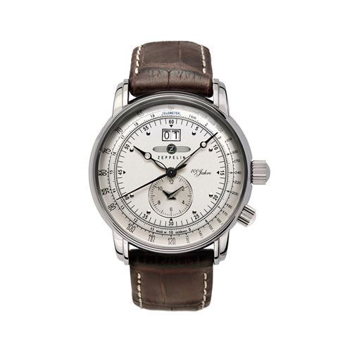 Dual Time Montre pour Hommes Zeppelin 100 Jahre Zeppelin - 7640-1