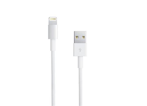 Cable USB Lightning Chargeur Blanc pour Apple iPhone 5 / 5S