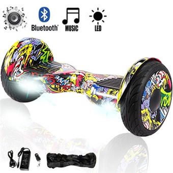 All Terrain Hoverboard 10 inches Hip-Hop Power 700W with Top of the Range-carrying bag and remote control offered - 1