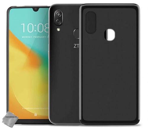 Coque silicone gel fine pour Orange Neva Play avec verre trempe - NOIR