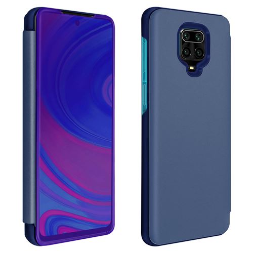 Housse pour Xiaomi Redmi Note 9S/Note 9 Pro/Note 9 Pro Max Translucide Support violet