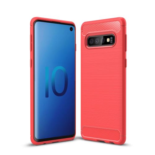 Coque en TPU rouge pour votre Samsung Galaxy S10