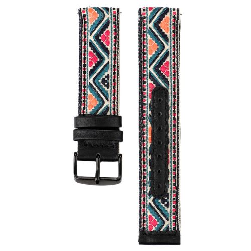 Générique Comme Montré Bracelet De Montre Compatible Avec Samsung Galaxy Watch Active, Cuir - Image 1