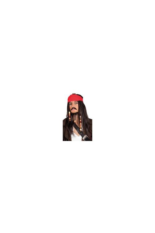Perruque pirate des caraibes