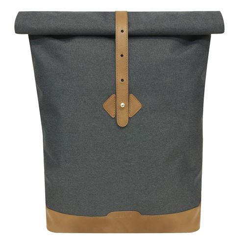 Sac à dos Rolltop pour ordinateur portable - Mobilis - 14-16 - Bleu/Marron