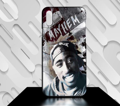 Coque compatible pour Samsung Galaxy A10 - TUPAC SHAKUR - Réf 12
