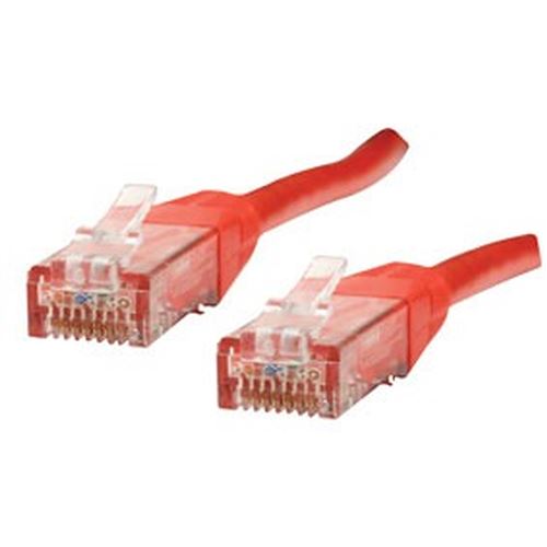Cordon Patch RJ45 UTP CAT6 Rouge - 0,50 M