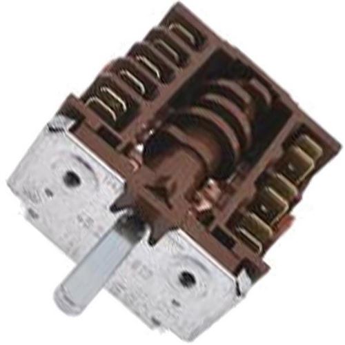 Commutateur plaque electrique 6+0 positions (95018-6722) Four, cuisinière C00013413 ARISTON HOTPOINT, BRANDT, INDESIT, SAUTER, BEKO, VEDETTE, THOMSON, SCHOLTES, THERMOR, FAGOR, VESTEL, FAR, WHIRLPOOL, DOMEOS, ARDEM, BLUESKY, DE DIETRICH, AYA, NOMAGATIC, O