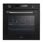 Scholtès SOFP1612X - Four - intégrable - niche - largeur : 56 cm - profondeur : 55 cm - hauteur : 58.5 cm - avec système auto-nettoyant - classe A+ - noir