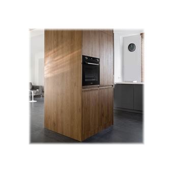 Scholtès SOFP1612X - Four - intégrable - niche - largeur : 56 cm - profondeur : 55 cm - hauteur : 58.5 cm - avec système auto-nettoyant - classe A+ - noir