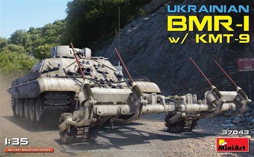 Maquette Char Ukrainian Bmr-1 W/kmt-9 - MiniArt