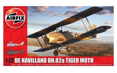 Dehavilland Tiger Moth - 1:72e - Airfix