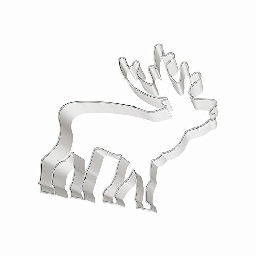 Birkmann 1010641110 emporte-pièce en forme, acier, gris, 4 x 4 x 5 cm