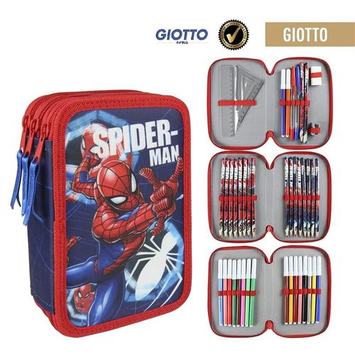 Cerdá Giotto Spiderman Trousses, 19 cm, Bleu (azul)