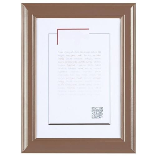 Cadre photo Peps marron glacé 24x30 cm, Bois massif - marque française