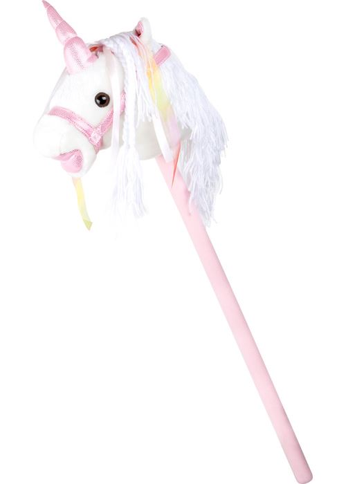 Small Foot Multicolore Cheval Bâton « Licorne Blanche »