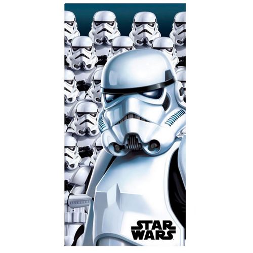 Drap de bain Star Wars Storm Trooper, serviette de plage