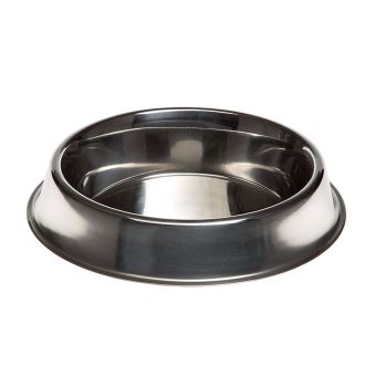 Ecuelle Acier Inox Bord Releve Anti Derapant Chiens Chats Ferplast Supernova Gamelles Et Distributeurs Pour Chat Achat Prix Fnac