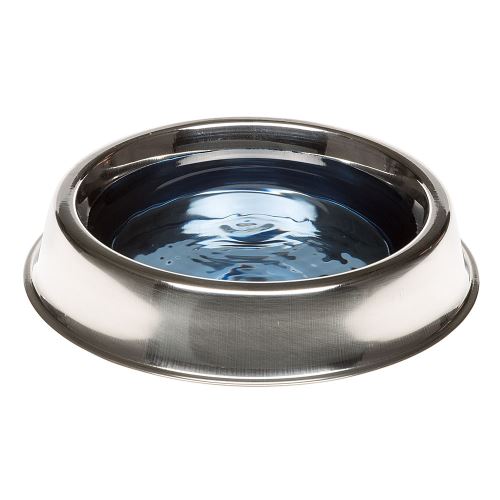 Ecuelle Acier Inox Bord Releve Anti Derapant Chiens Chats Ferplast Supernova Gamelles Et Distributeurs Pour Chat Achat Prix Fnac