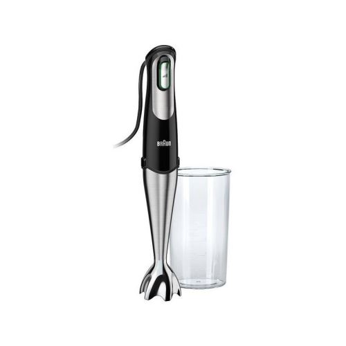 Braun Multiquick 7 MQ700 Soup - handblender - zwart/roestvrij staal
