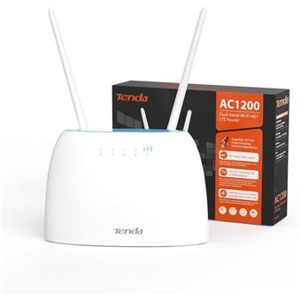 Routeur sans fil Wifi Bi-bande Tenda 4G09 Blanc